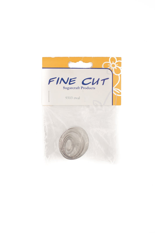 Fine Cut - Oval - 6 piece set