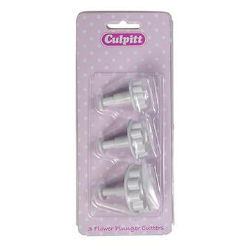 Culpitt 3 Flower Plunger Cutters