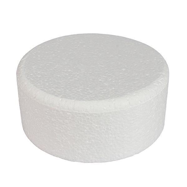 Bevelled Cake Dummy - Round - 8'' X 4'' High