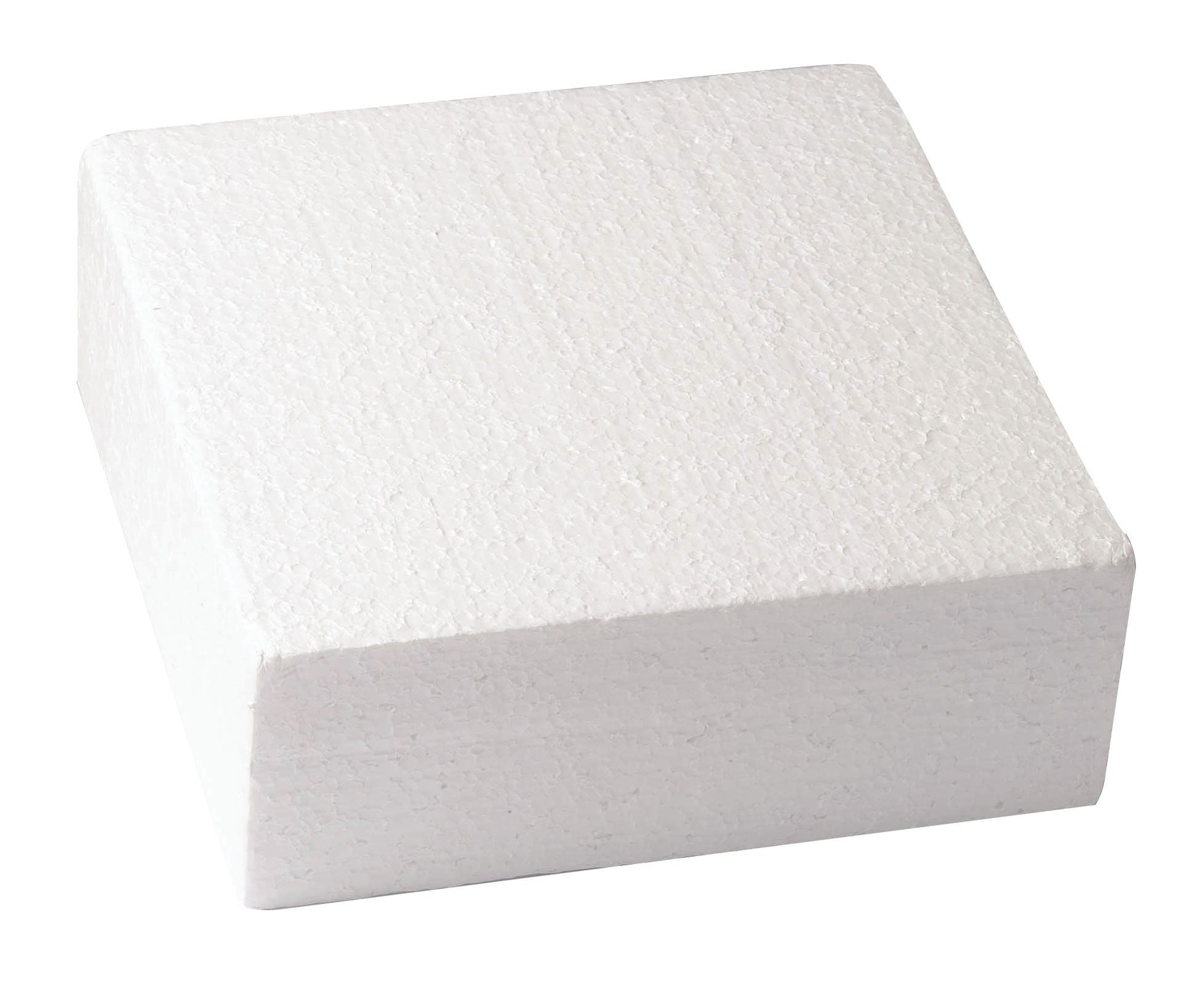 Cake Dummy - Bevelled - Square - 9'' X 3'' High