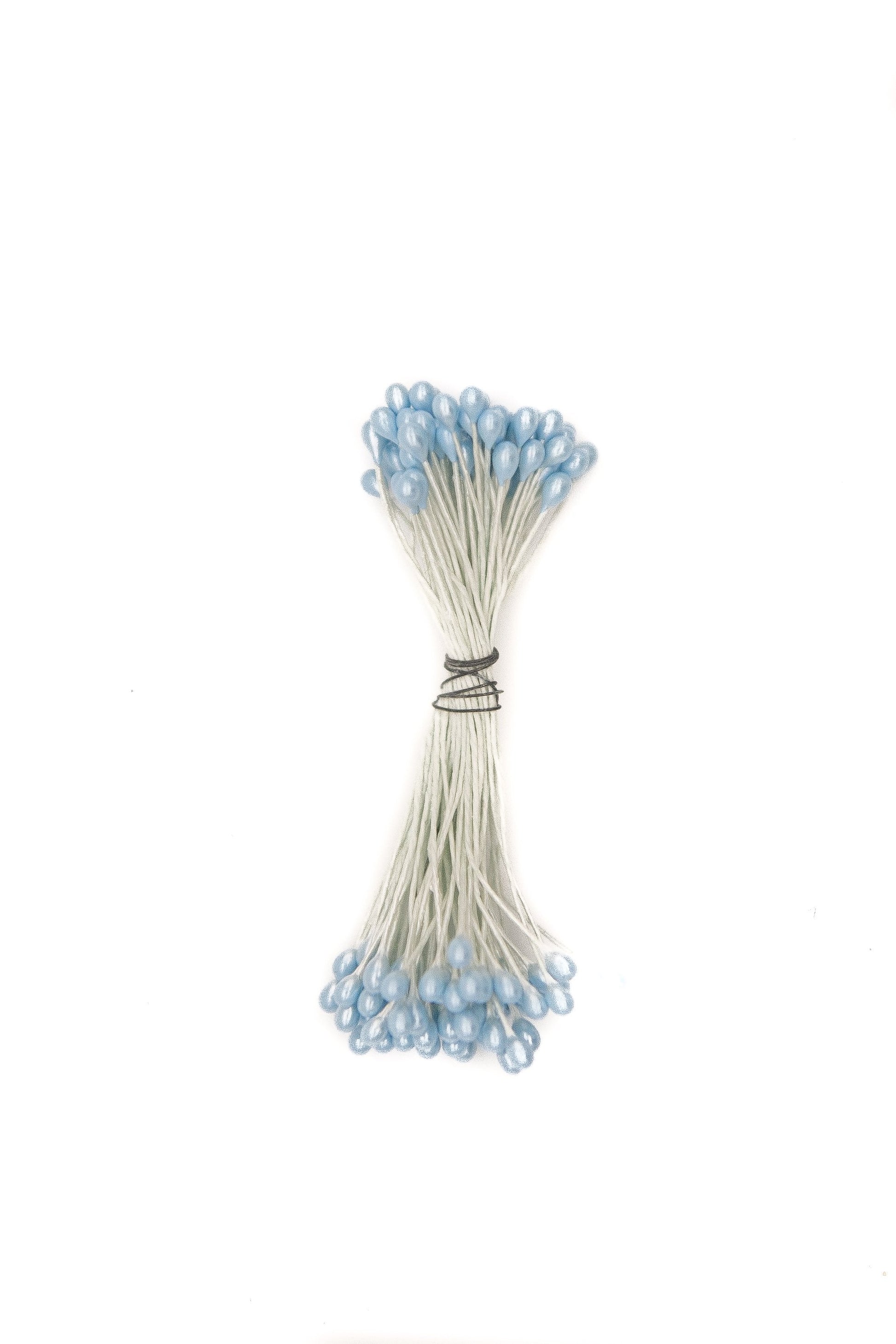 Pearlised Blue Medium Stamens