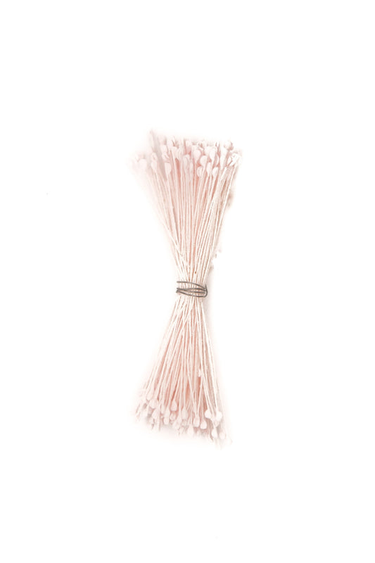Small Pale Pink Pointed Head Stamens