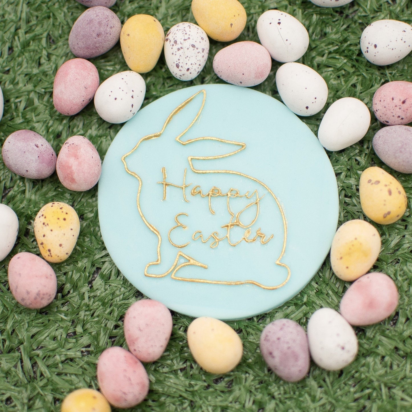 Reverse Embosser - Set of Three (Happy Easter, Floral Egg, Floral Border)