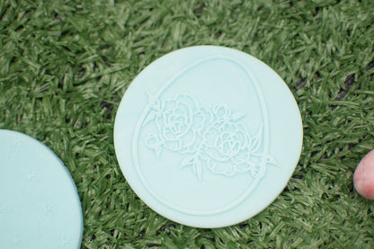 Reverse Embosser - Set of Three (Happy Easter, Floral Egg, Floral Border)