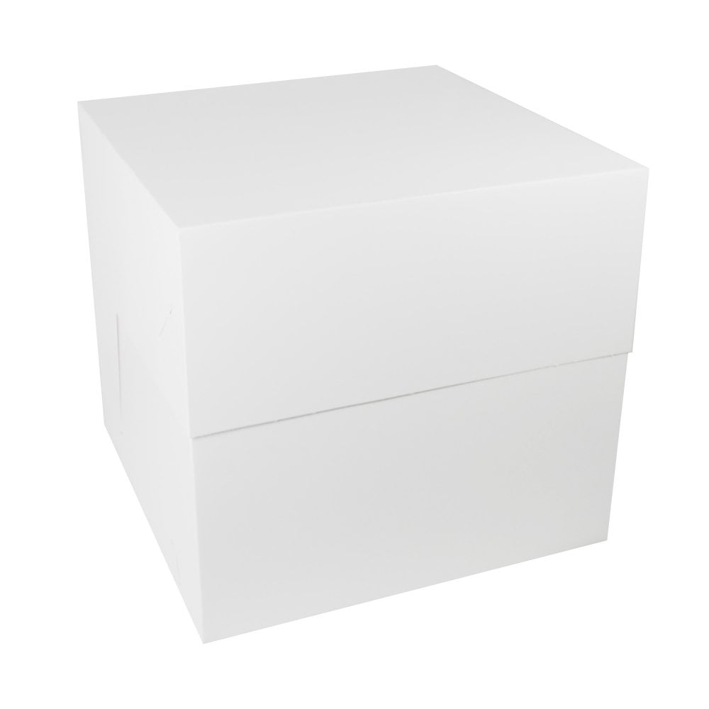 SIMPLY MAKING Extra Deep White Cake Box (4" Deep Lid)
