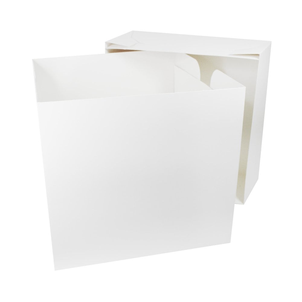 SIMPLY MAKING Extra Deep White Cake Box (4" Deep Lid)