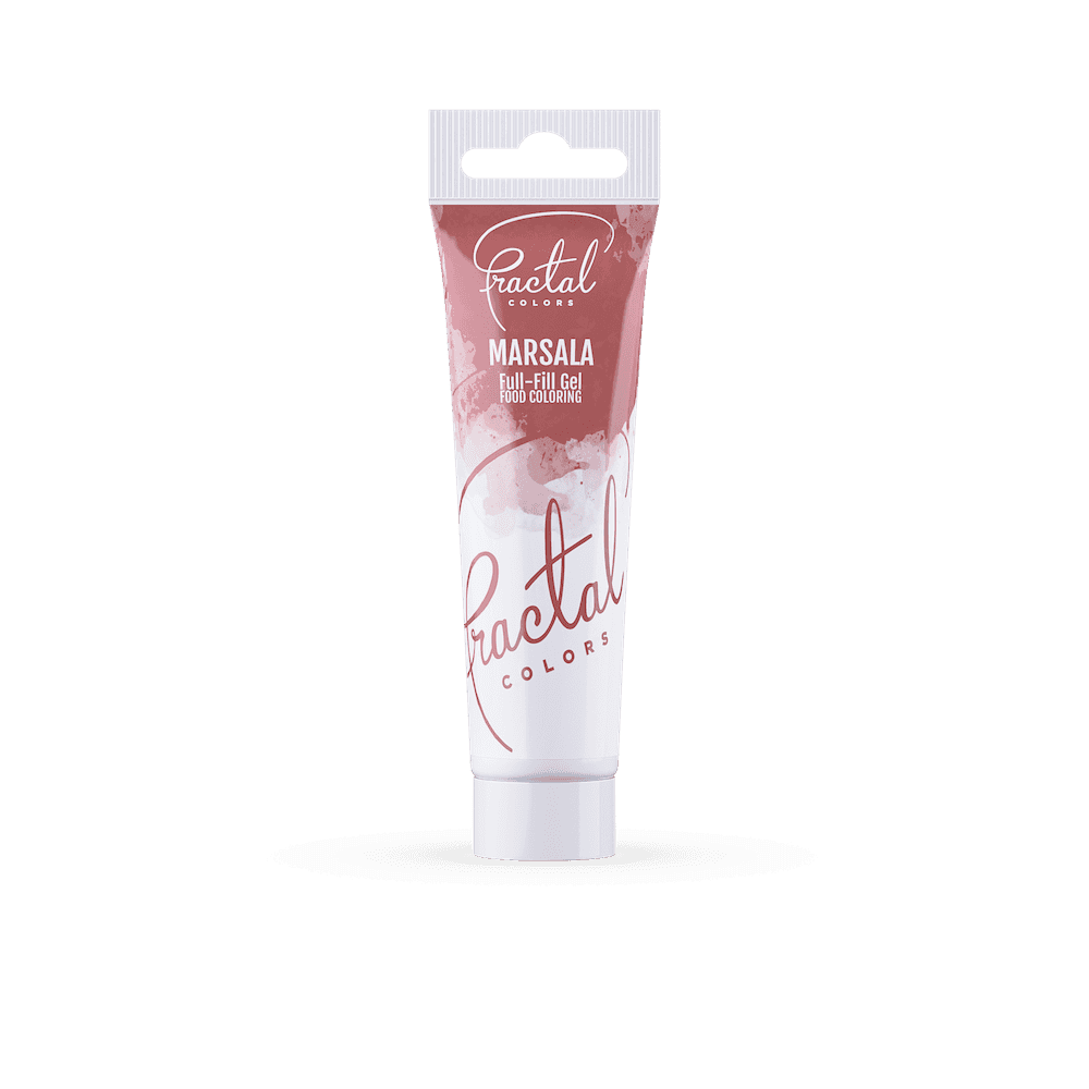 FRACTAL COLORS Skin Tone MARSALA Fullfill Gel Colouring 30g