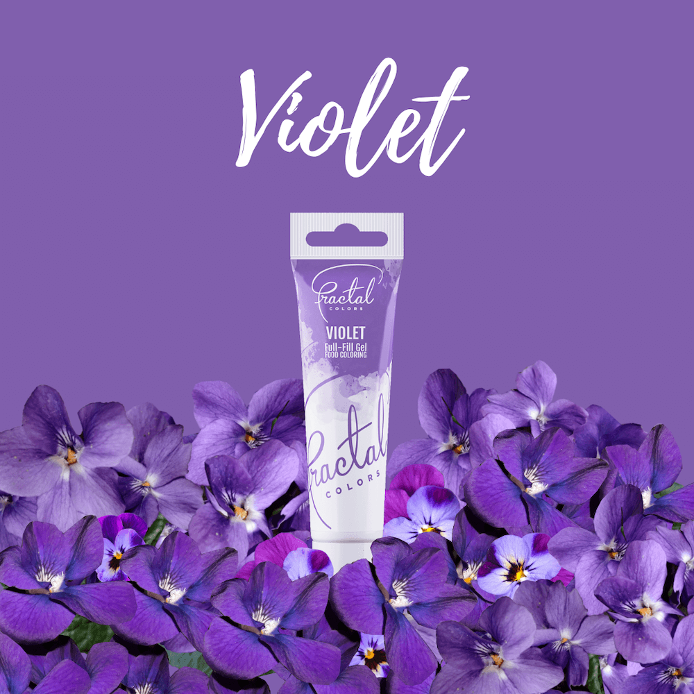 FRACTAL COLORS Violet - Fullfill Gel Colouring 30g