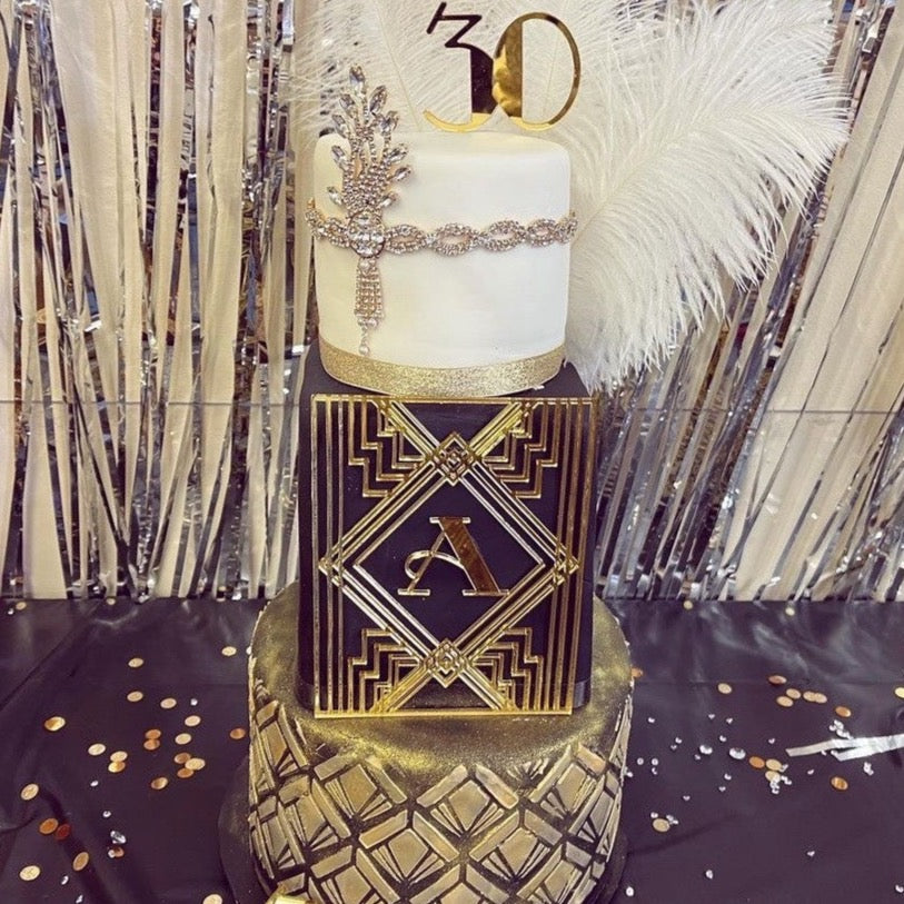 Great Gatsby Cake Plaque