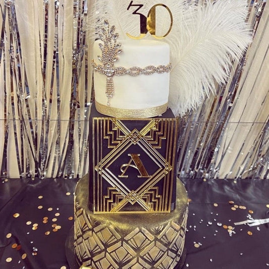 Great Gatsby Cake Plaque