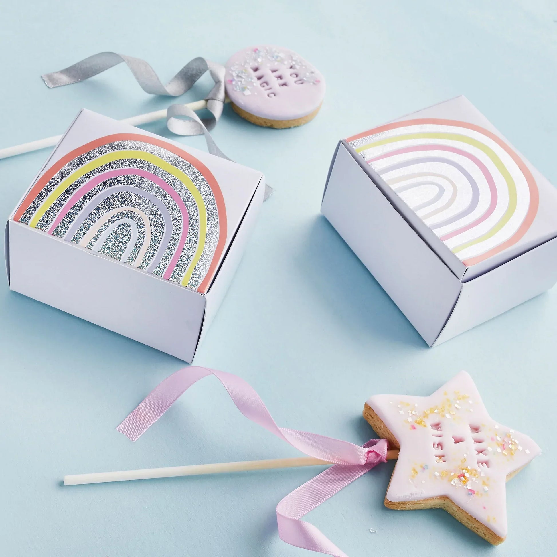 Hootyballoo Rainbow Cake Boxes