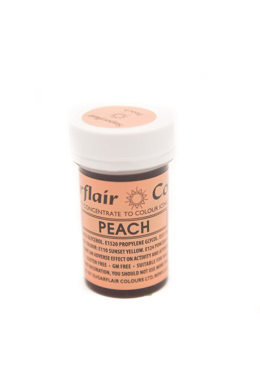 Sugarflair Peach Spectral Paste