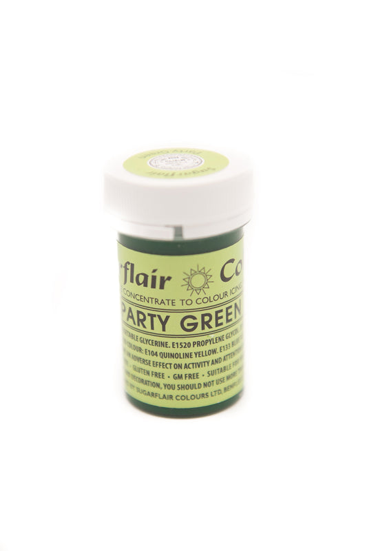 Sugarflair Party Green Spectral Paste
