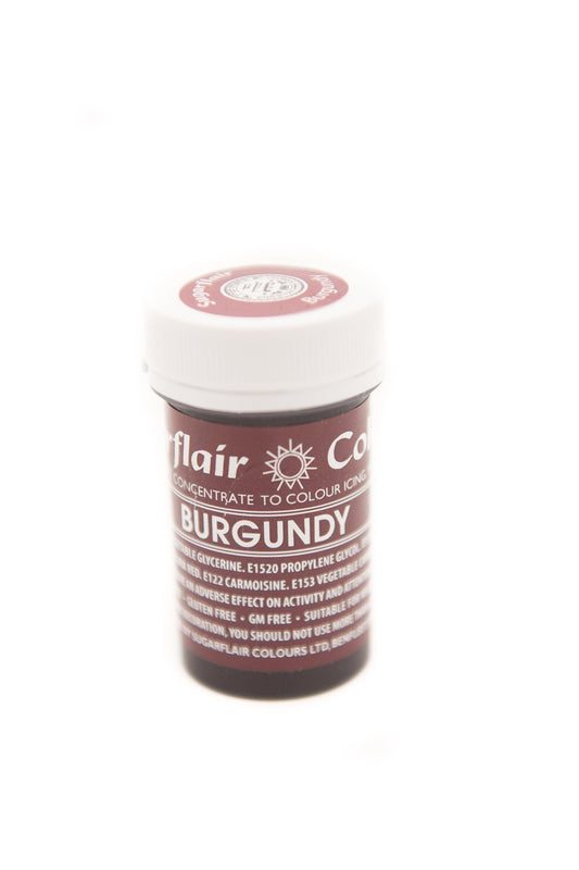 Sugarflair Burgundy Spectral Paste