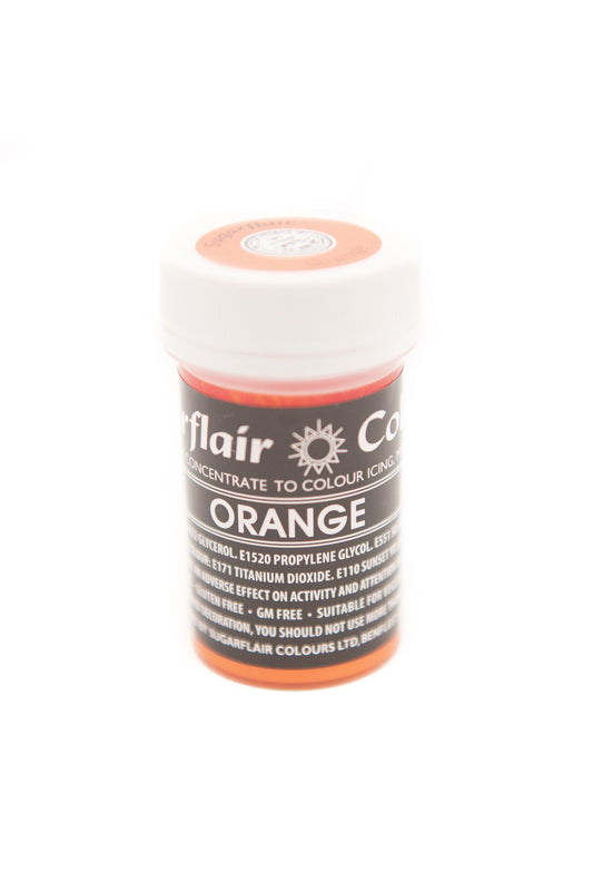 Sugarflair Orange Pastel Paste