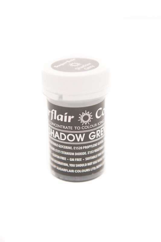 Sugarflair Shadow Grey Pastel Paste