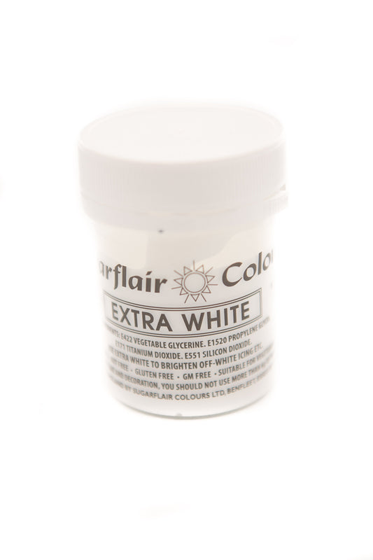 Sugarflair White Extra Paste Colour