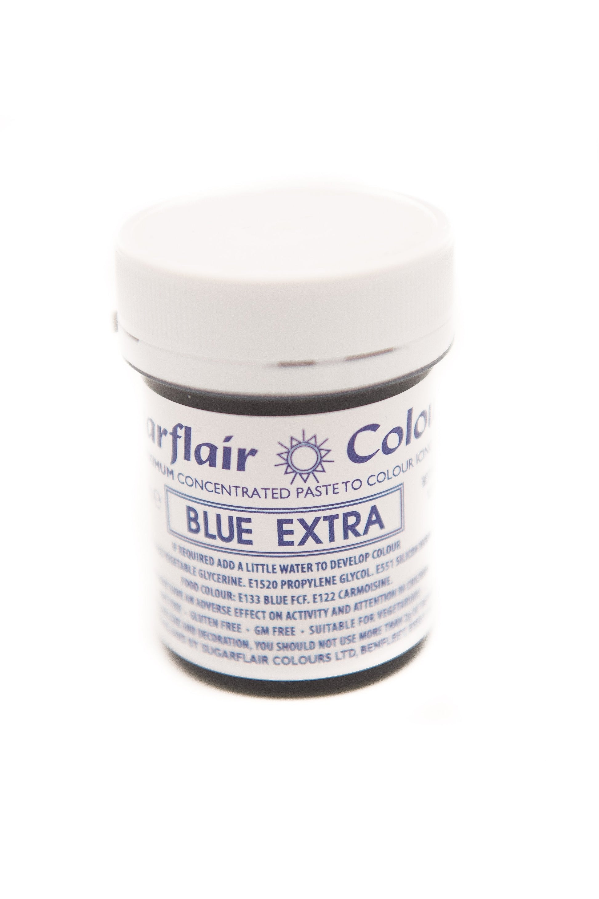 Sugarflair Blue Extra Paste Colour
