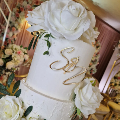 Personalised Initial Cake Charm