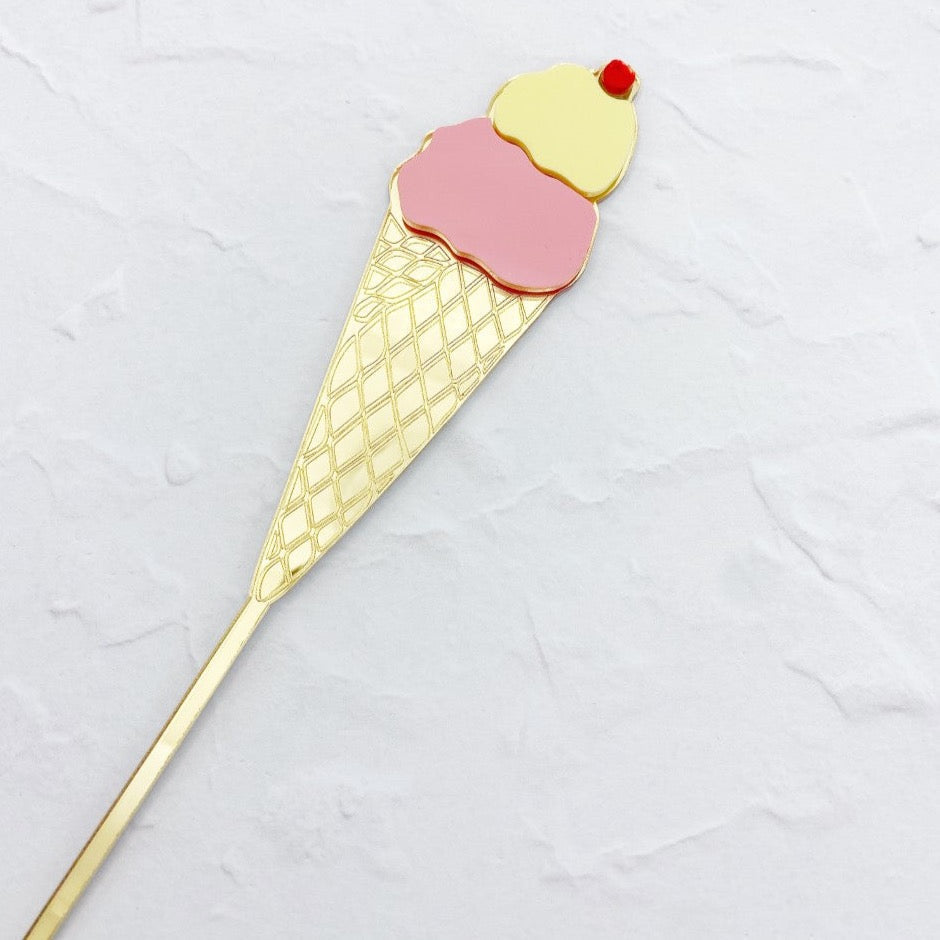 Double Layer Ice Cream Topper