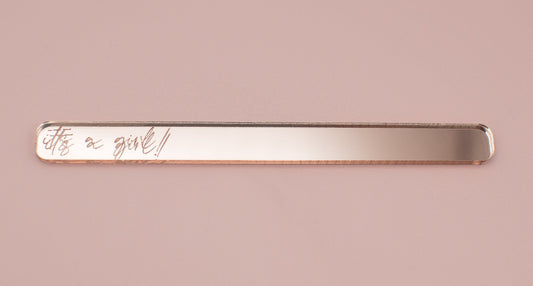 It's a Girl! Cakesicle Stick