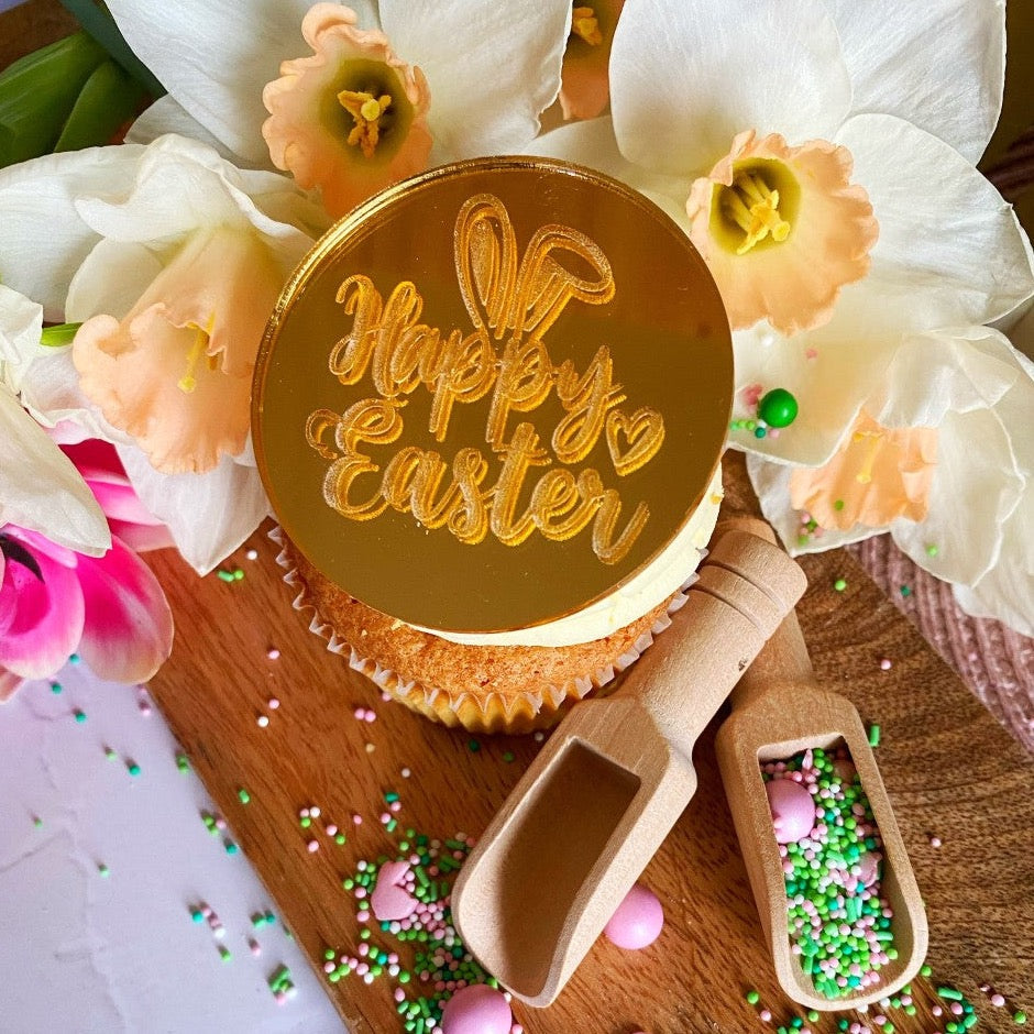 Large Happy Easter Acrylic Disc
