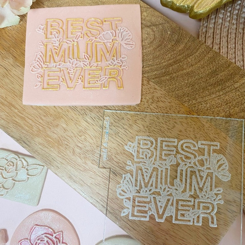 Reverse Embosser - Best Mum Ever