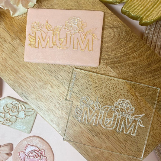 Reverse Embosser - Floral 'MUM'