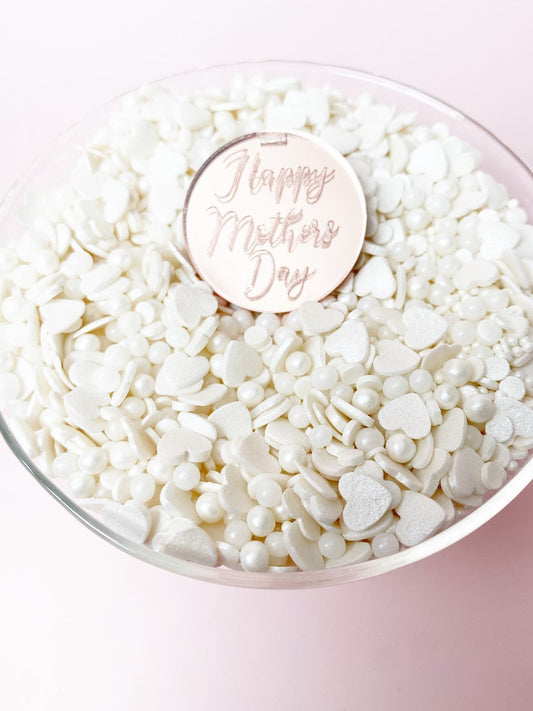 Happy Mothers Day - Round Acrylic Gift Tag