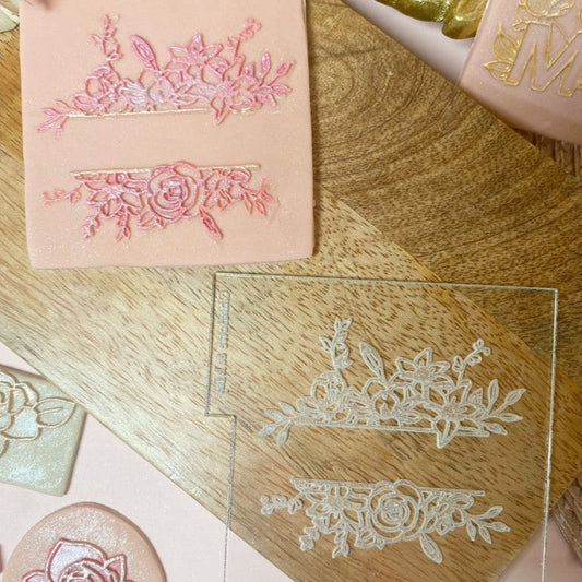 Reverse Embosser - Floral Border