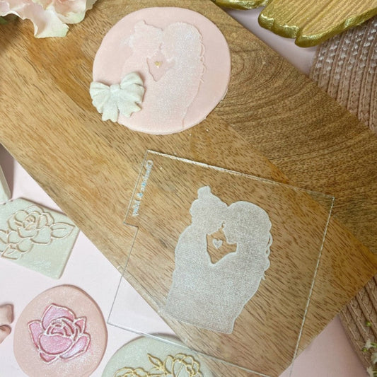 Reverse Embosser - Mother and Child