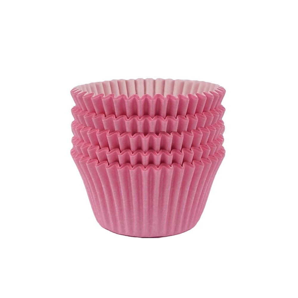 Pink Cupcake Cases - 60 Per Pack
