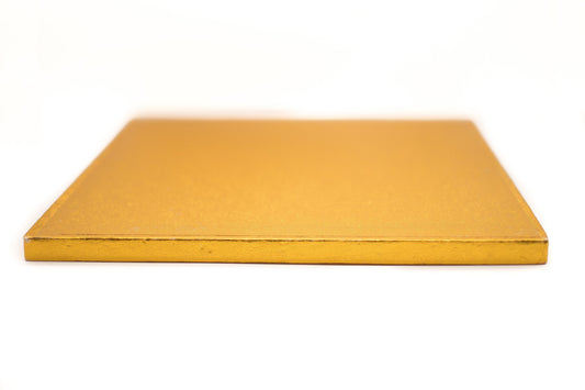 Gold Fern Square Drum - Choose Your Size