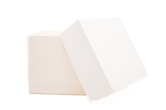 6" White Cake Box