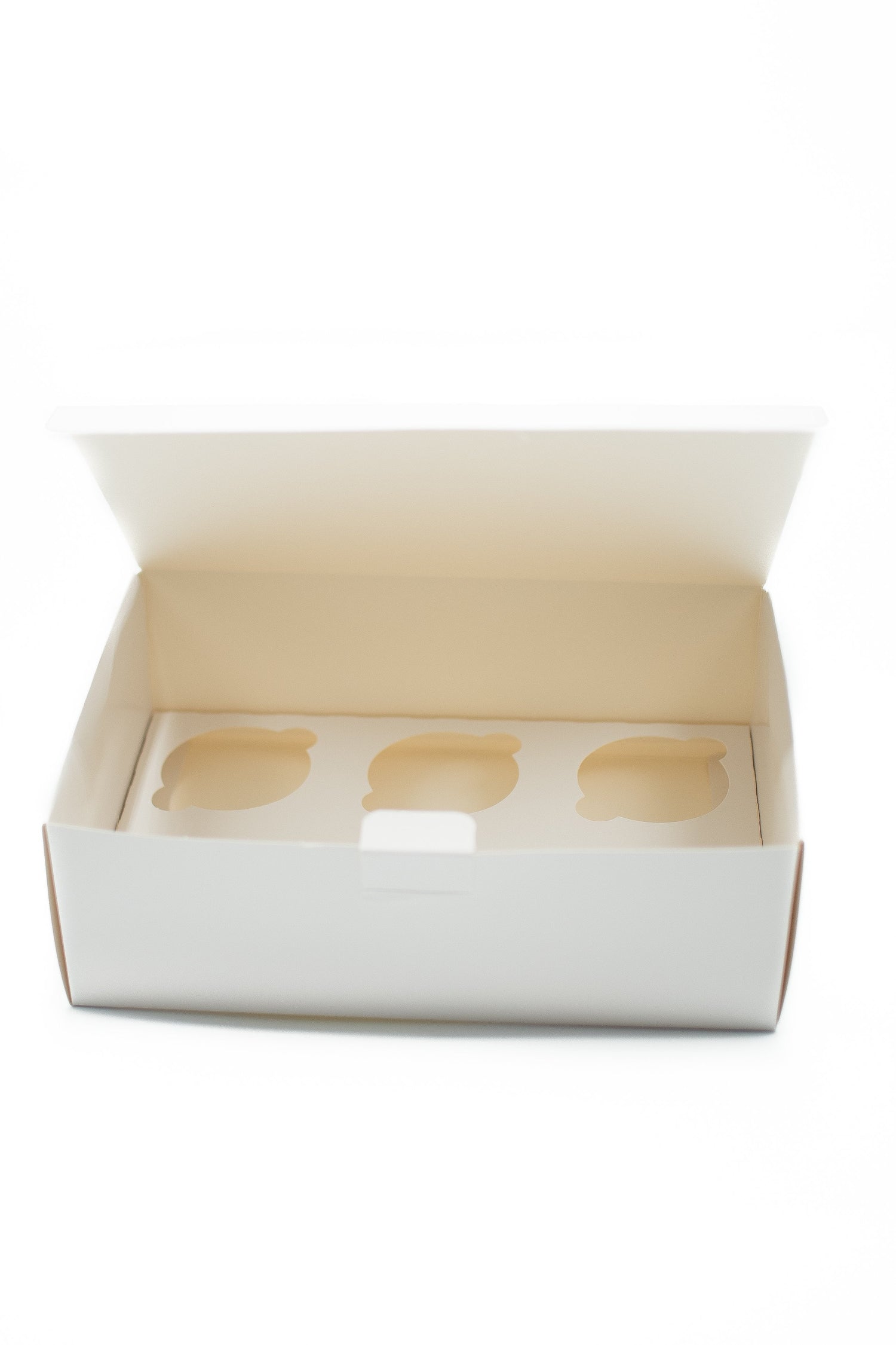Cupcake/ Muffin Box without Window, Holds 6