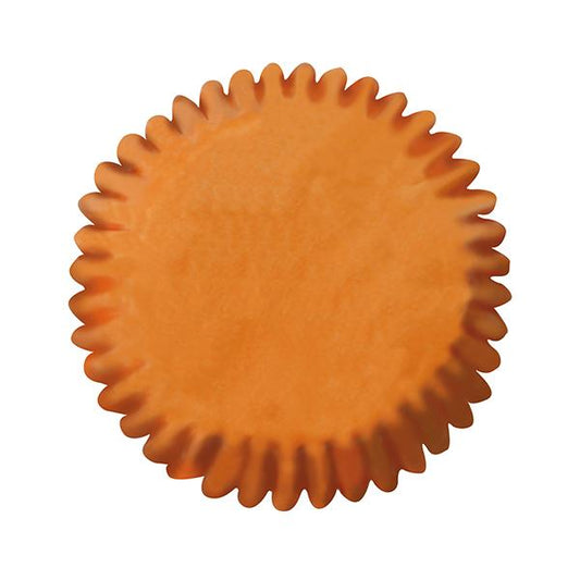Orange Baking Cases - 50 per pack