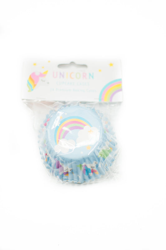 Unicorn Foil Lined Baking Cases - 24 Piece