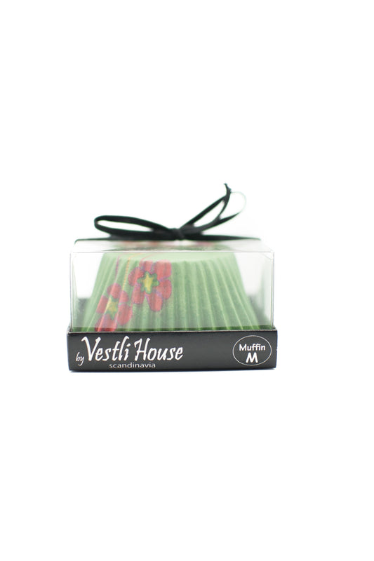 Vestli House - Green Floral - M - Pack of 20