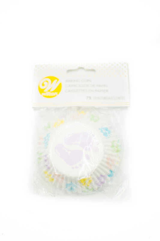 Wilton Baby themed Cupcake Cases - 75 Per Pack