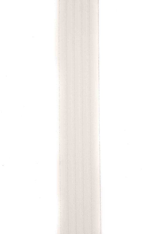 Striped Satin and Voile Ribbon - 25mm