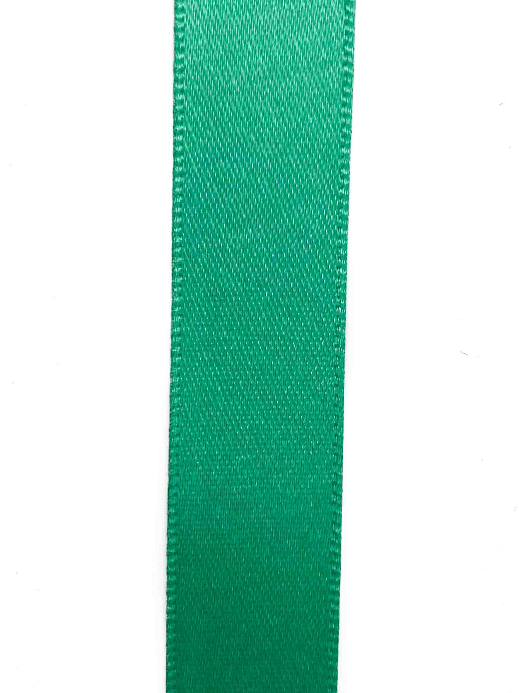 Hunter Green Double Sided Satin - 15mm
