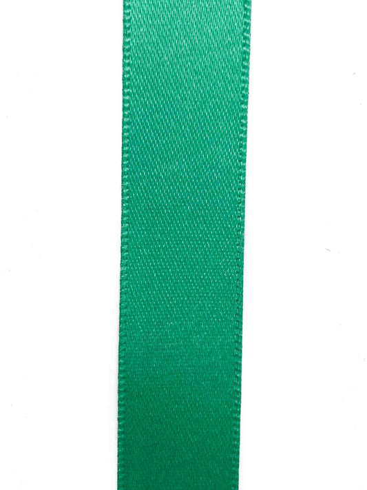 Hunter Green Double Sided Satin - 15mm