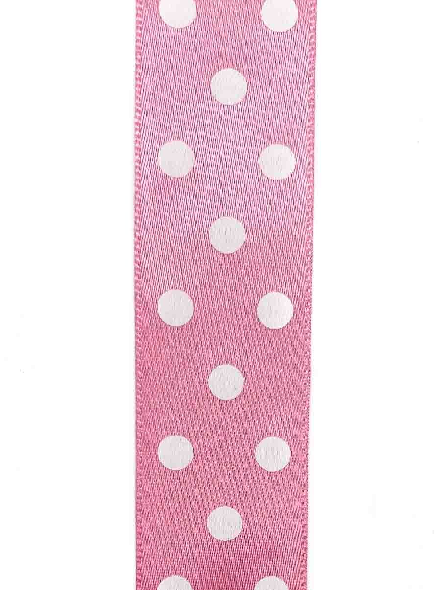 Pink Polka Dots - 15mm
