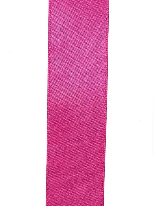 Fuschia Double Sided Satin - 25mm