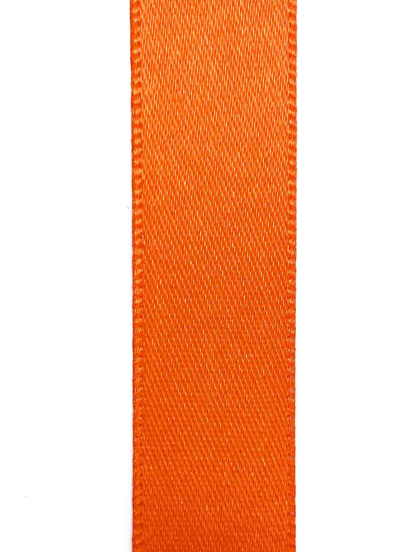 Orange Delight Double Sided Satin Ribbon - 15mm