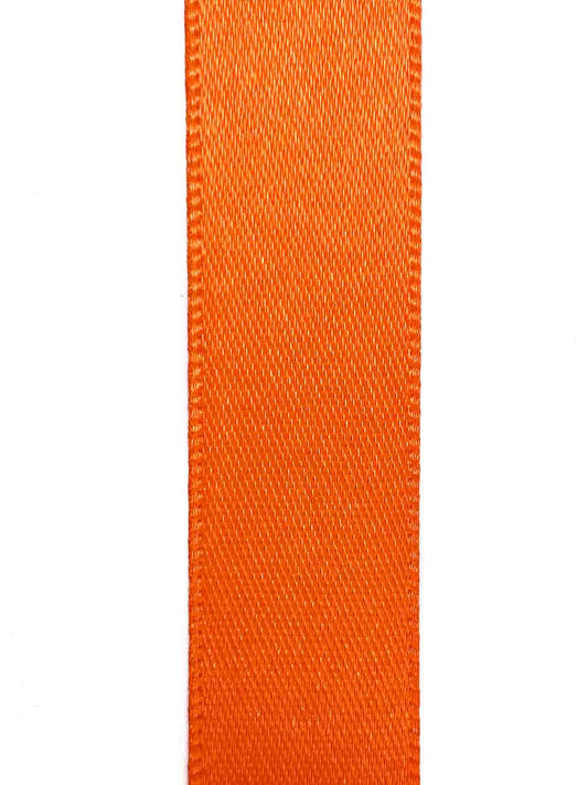 Orange Delight Double Sided Satin Ribbon - 15mm