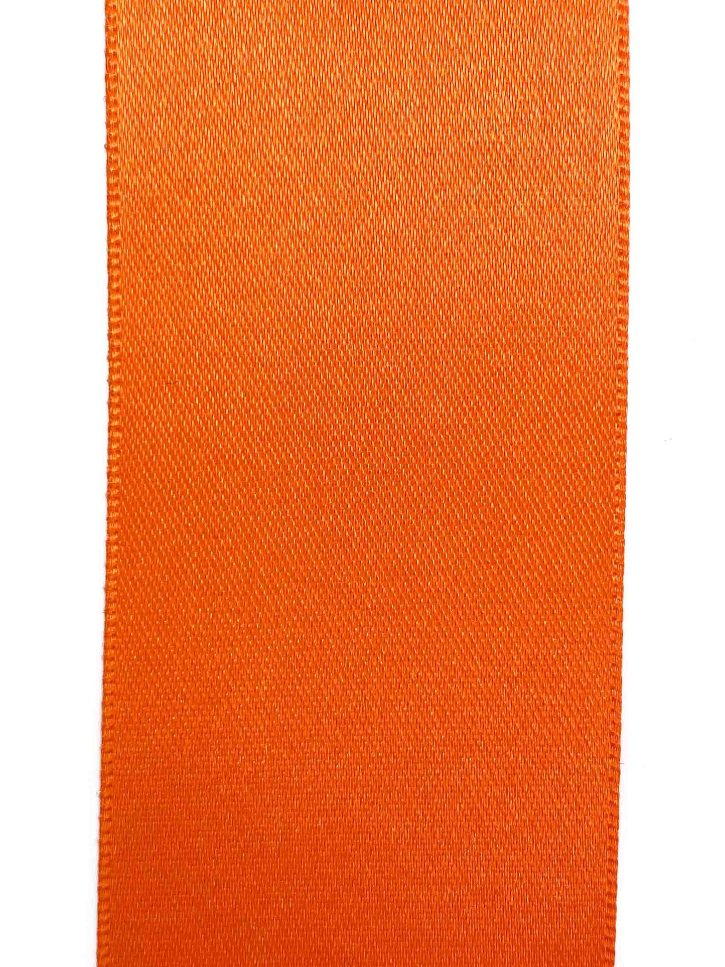 Orange Delight Double Sided Satin Ribbon - 35mm