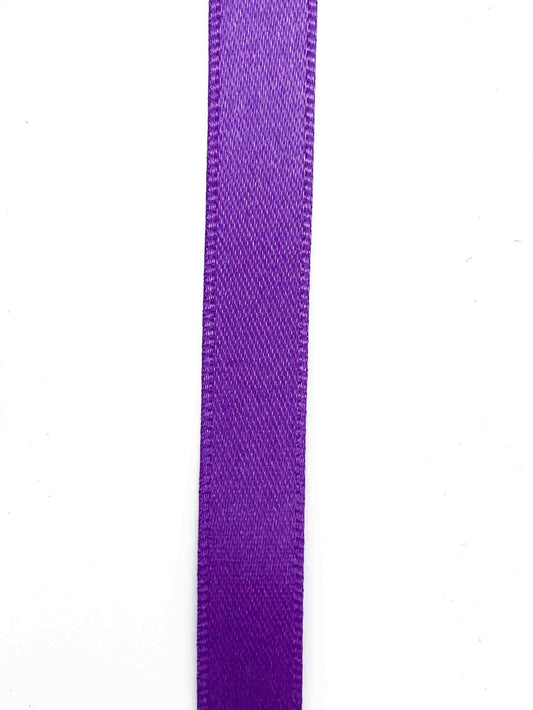 Purple Double Sided Satin - 10mm