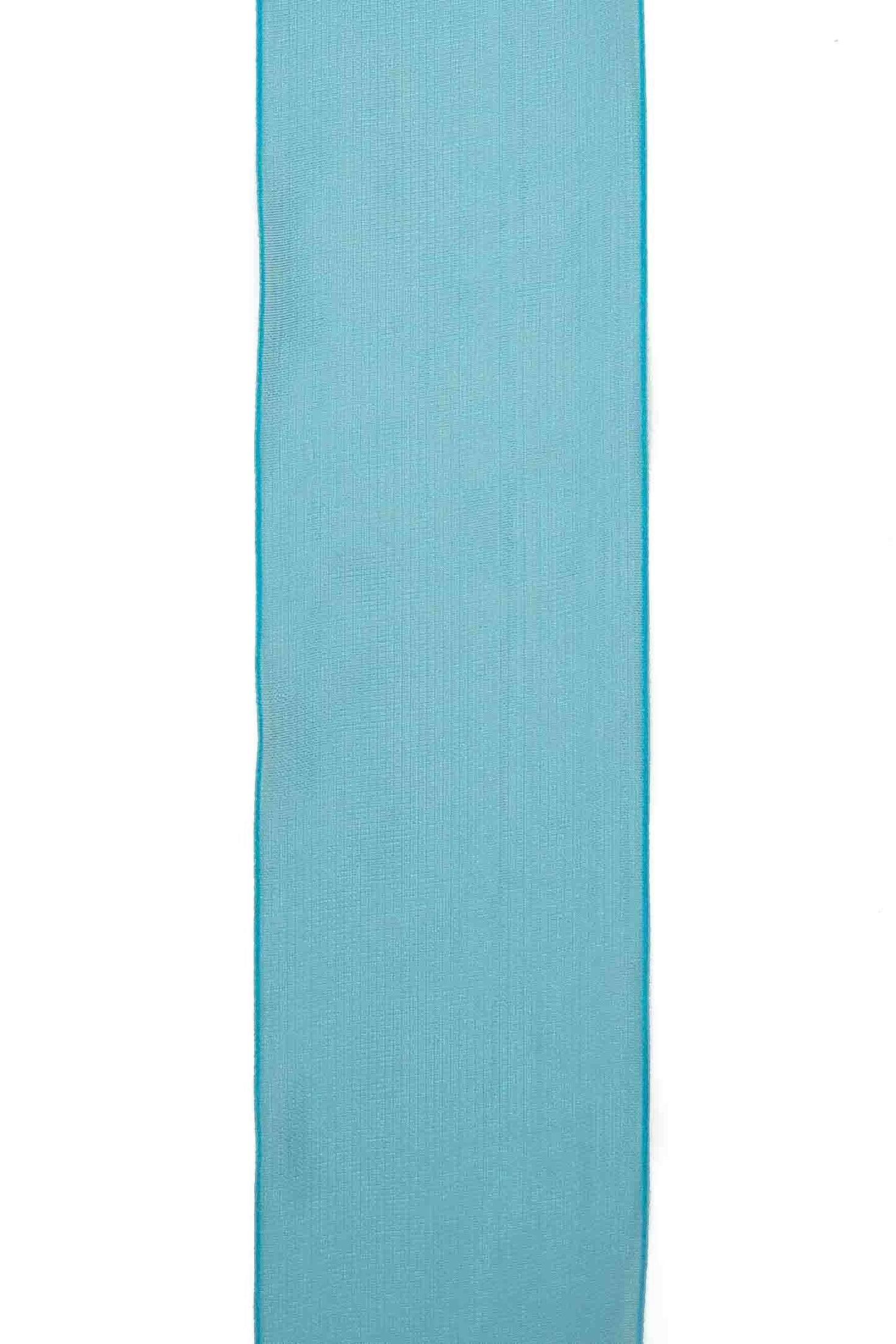Turquoise Voile Ribbon - 38mm