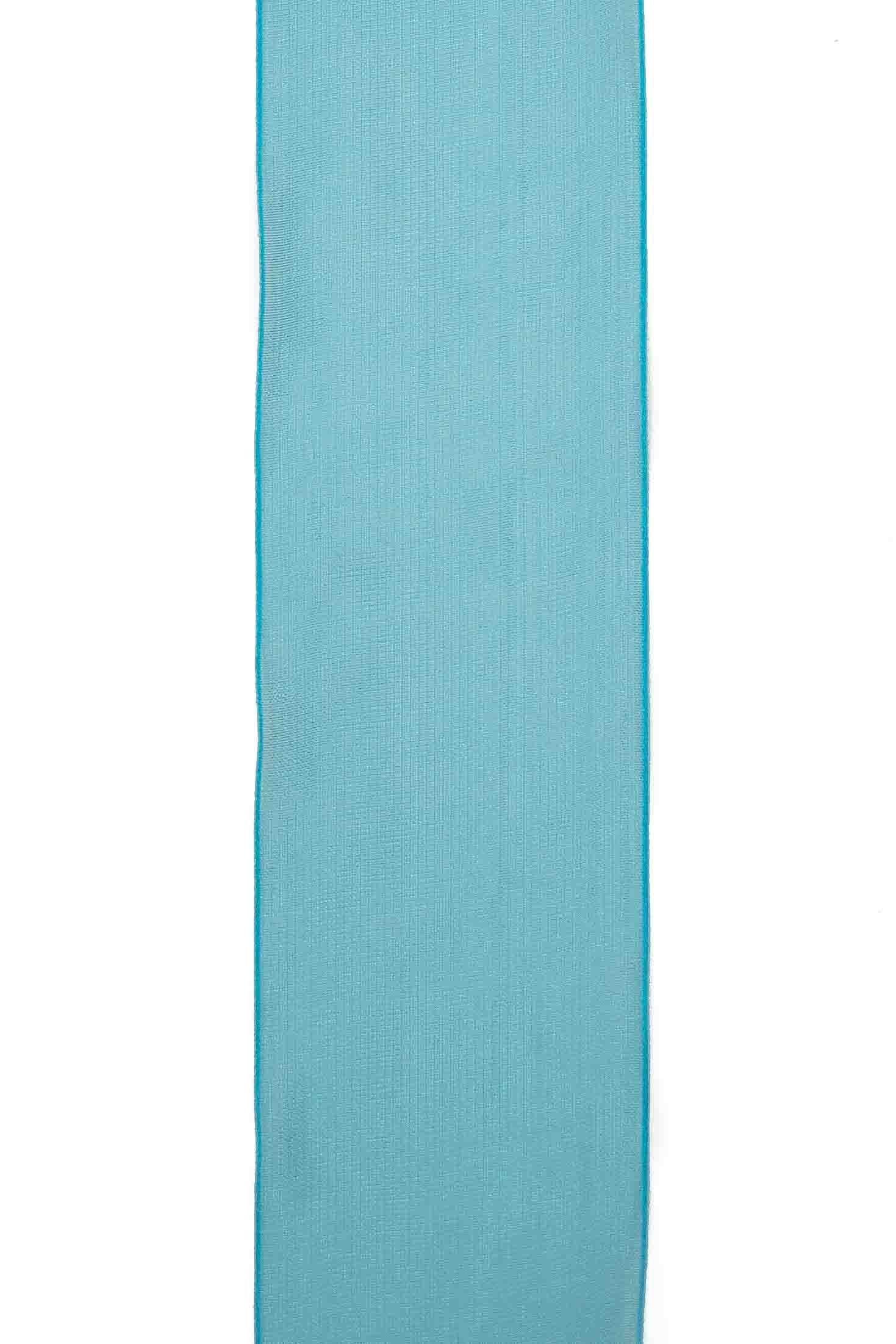 Turquoise Voile Ribbon - 38mm